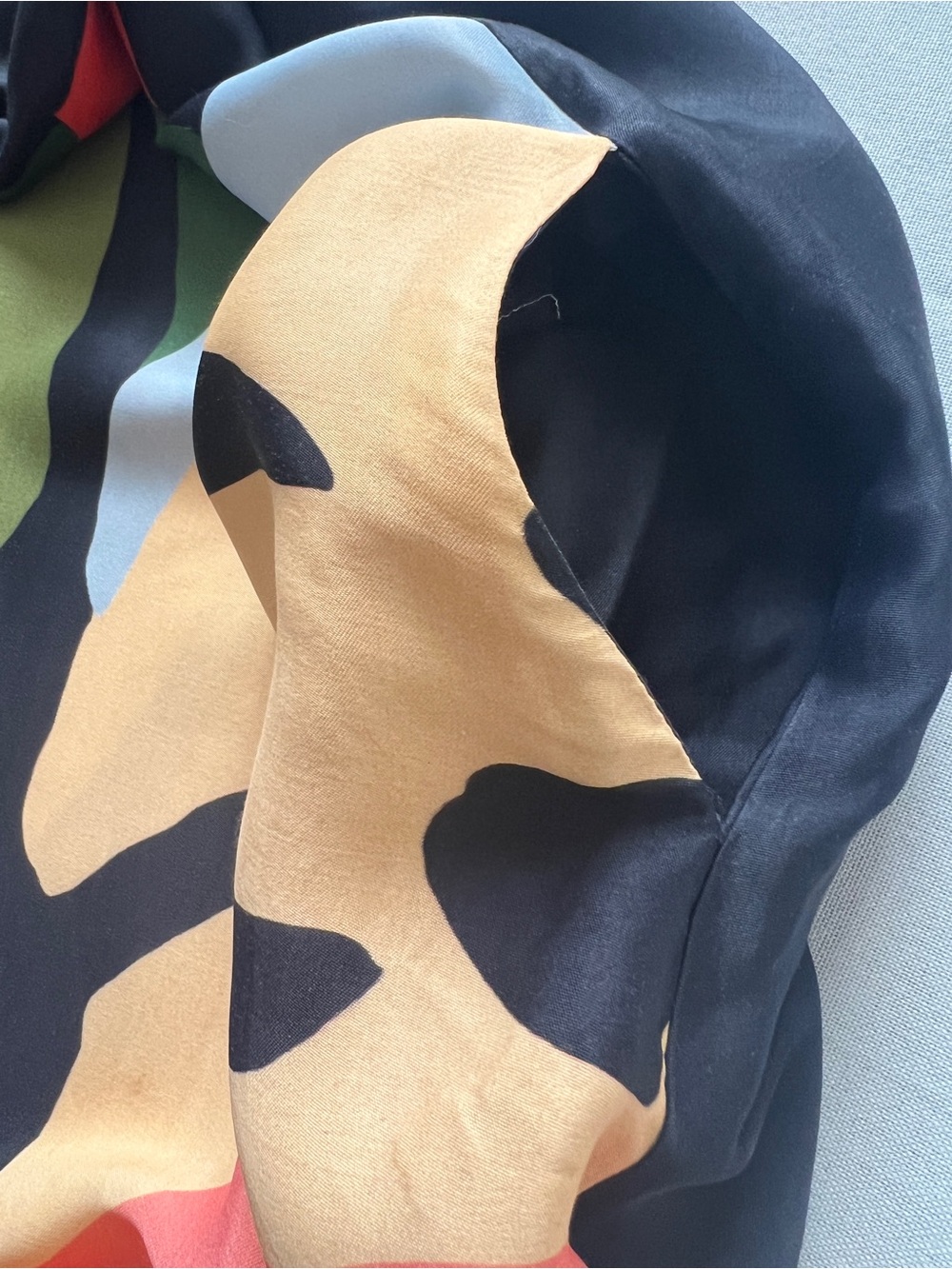 Farm Rio For Anthropologie Tropical Black Halter Leaf Print Dress Size XS - Picture 9 of 16